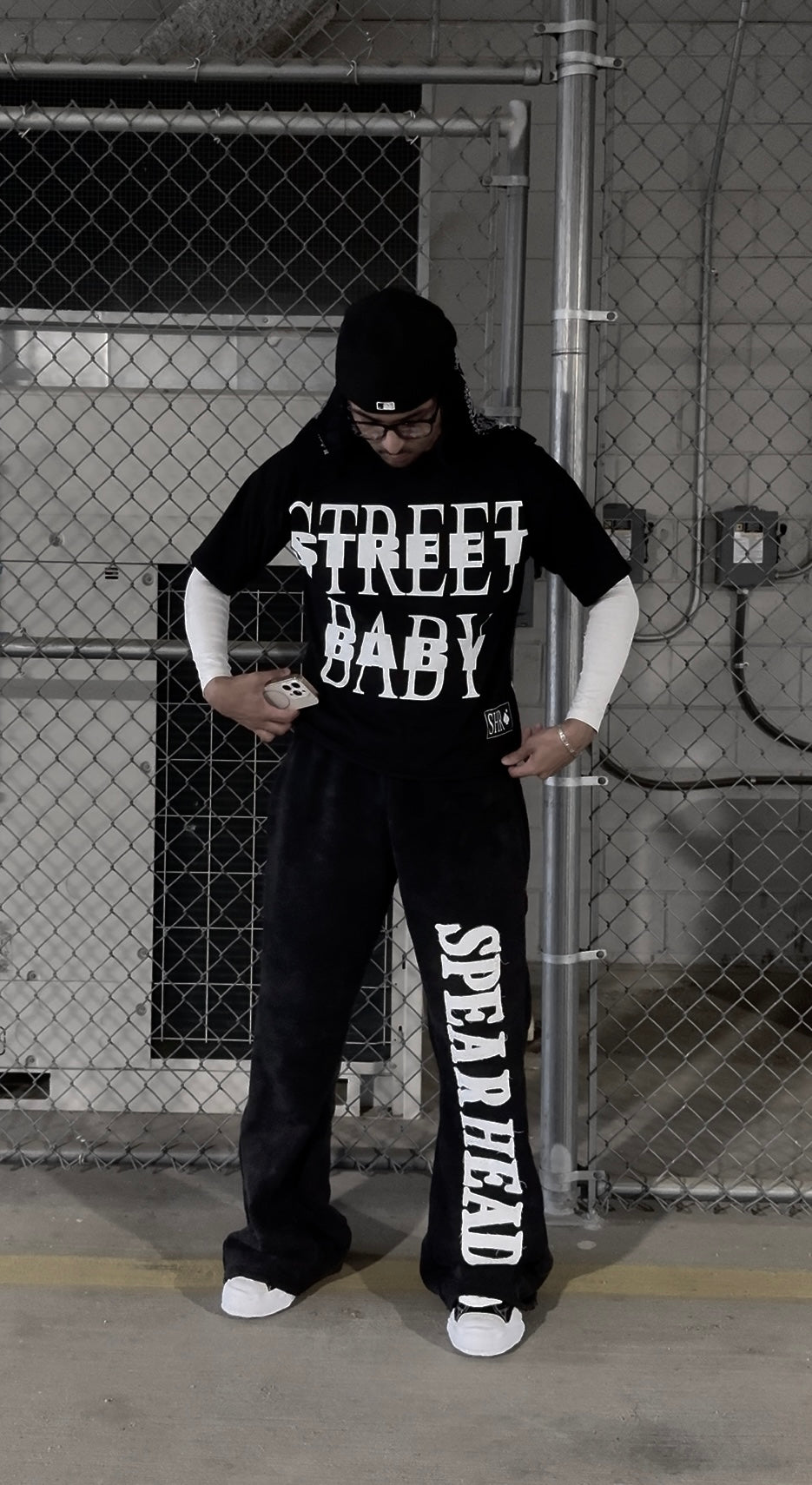 BLACK STREET BABY TEE