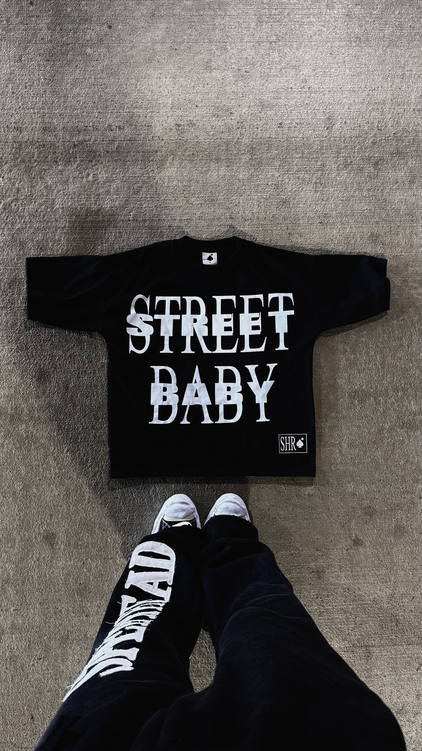 BLACK STREET BABY TEE