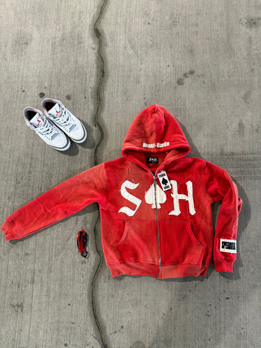 Ruby Red AG Zipup
