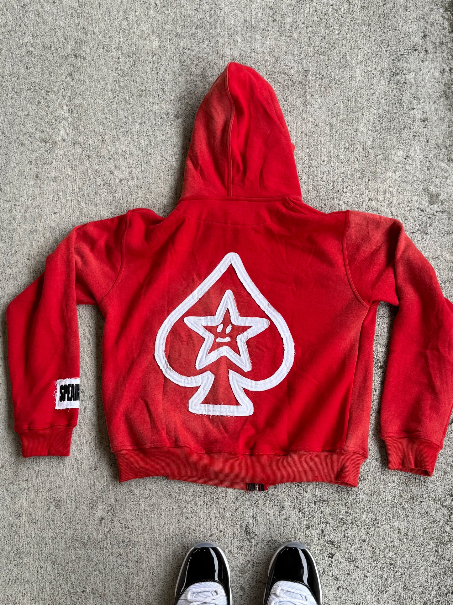 Ruby Red AG Zipup
